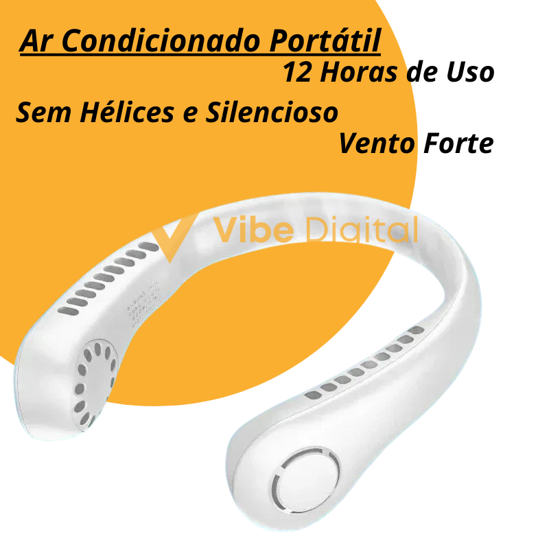 AirFlex Turbo - Ventilador de Pescoço Ultra Refrescante