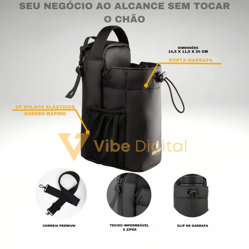 Magnetix Gym Bag – Organização e praticidade com tecnologia magnética