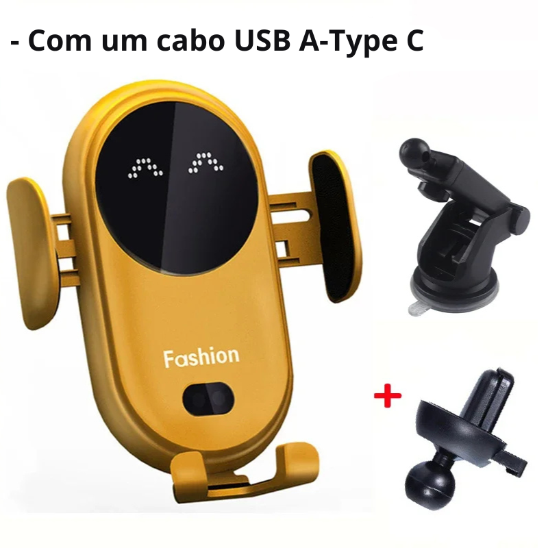 Fashion - Suporte Para Celular + carregamento em indução inteligente 2 em 1 [rotação 360°, fácil usar]