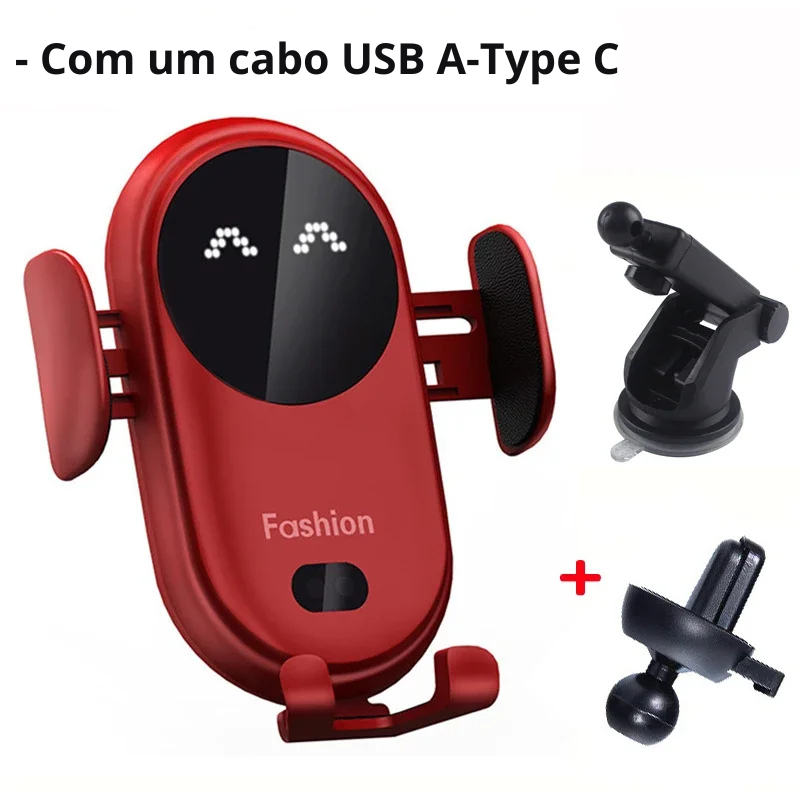 Fashion - Suporte Para Celular + carregamento em indução inteligente 2 em 1 [rotação 360°, fácil usar]