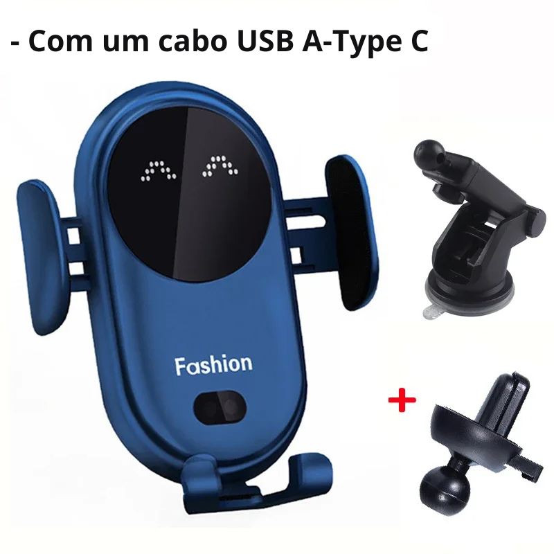 Fashion - Suporte Para Celular + carregamento em indução inteligente 2 em 1 [rotação 360°, fácil usar]