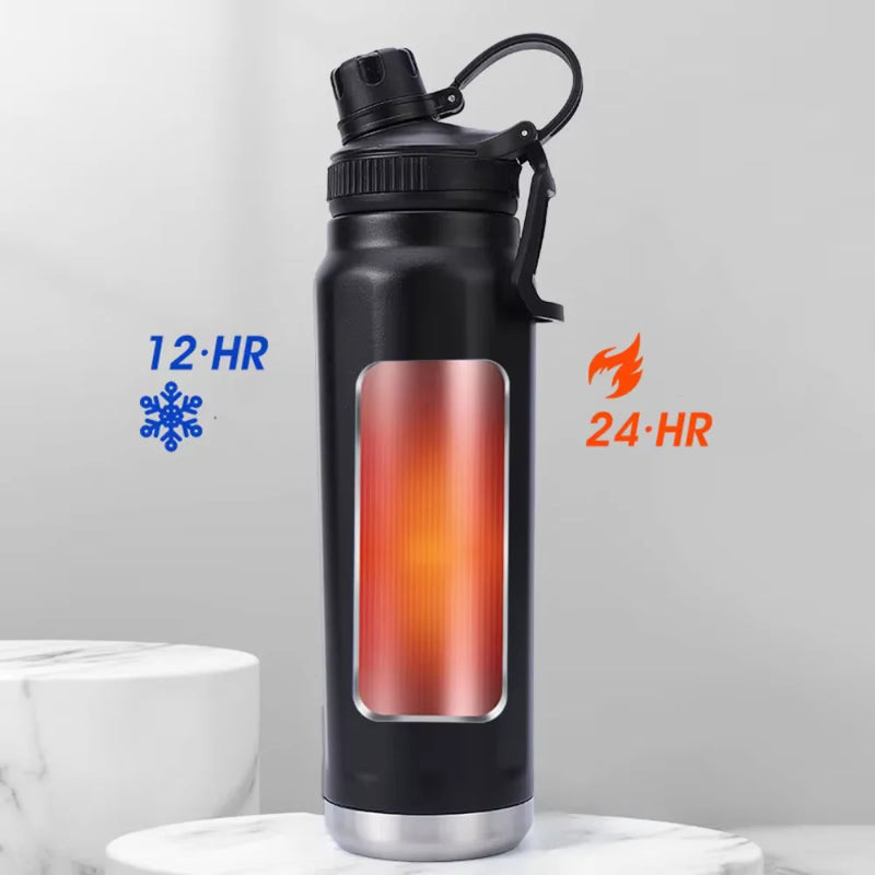 Garrafa Térmica 800ml - Elegância e Praticidade