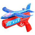 Kit Completo Lançador de Avião + Avião AeroSpeed  [Diversão ao ar livre com voos incríveis,facil do usar]