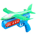 Kit Completo Lançador de Avião + Avião AeroSpeed  [Diversão ao ar livre com voos incríveis,facil do usar]