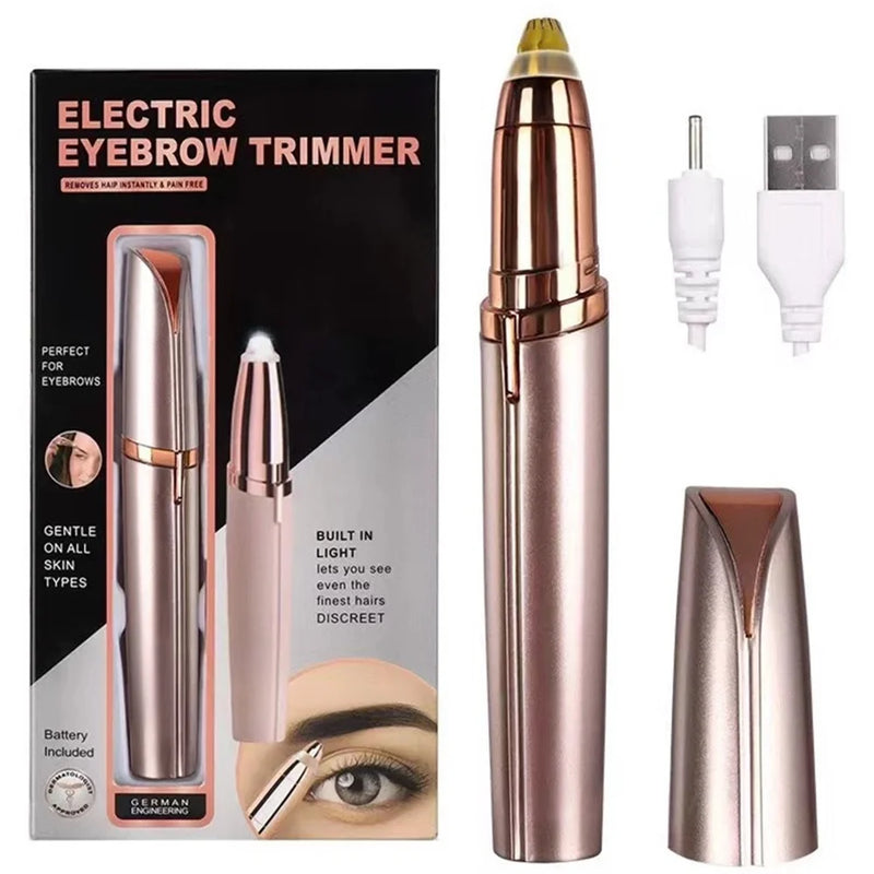 Electric Eyebrow Trimmer - [Sobrancelhas perfeitas em segundos, sem dor e sem esforço!]