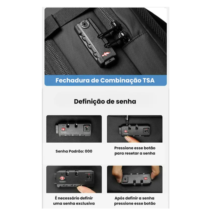 Mochila de Compressão a Vácuo + Bomba