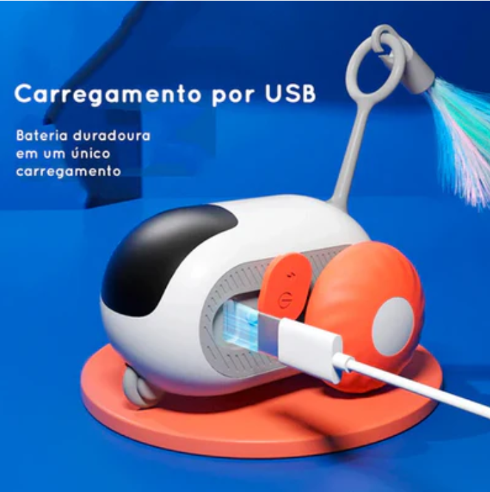 Brinquedo Pet Interativo Rato - Ratinho Robô