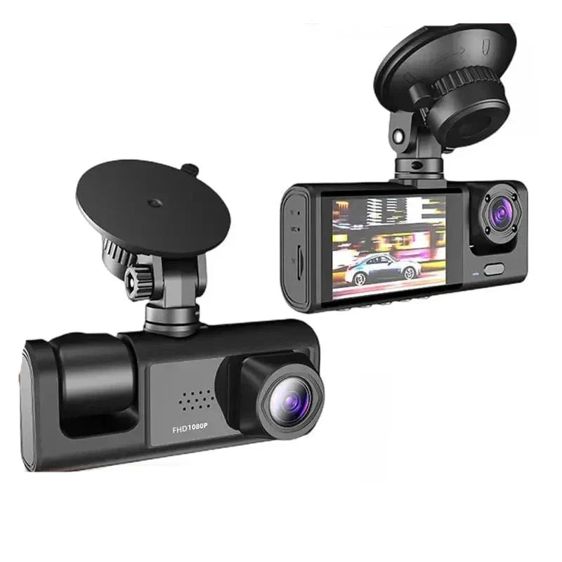Câmera Veicular Frontal e Interna com 64GB de Memória + BRINDE: Câmera Traseira